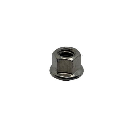 Suburban Bolt And Supply Flange Nut, 1/2"-13, Steel, Grade 2, Zinc Plated A04203200FL
